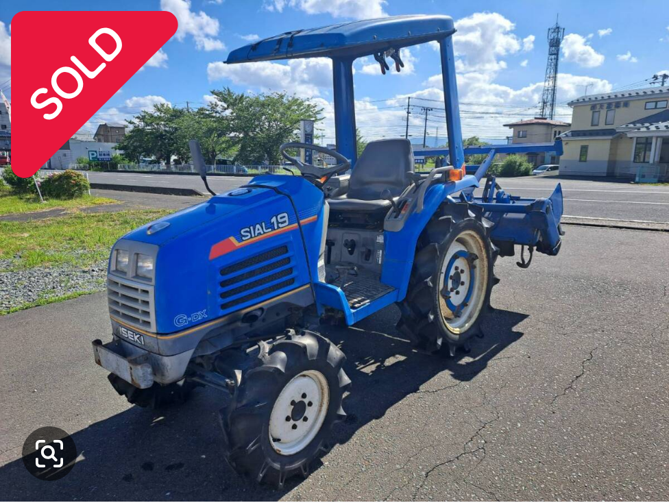 ★岩手発 イセキ トラクター TF19-GKWXR 1639時間 始動OK 売り切り★