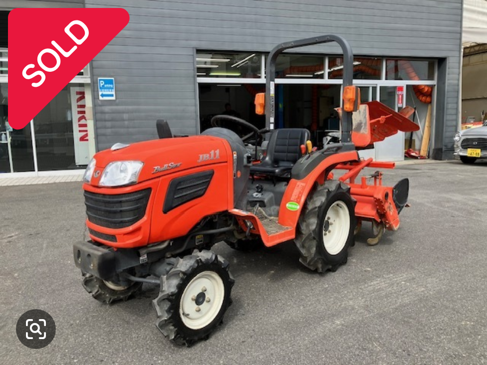 大阪0303KS1♪ KUBOTA/クボタ トラクター JB11 ブルスター 289時間 4WD 軽...