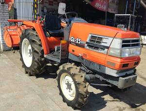 KUBOTA クボタ トラクター GL-25 自動水平 倍速ターン 4WD パワステ　中古
